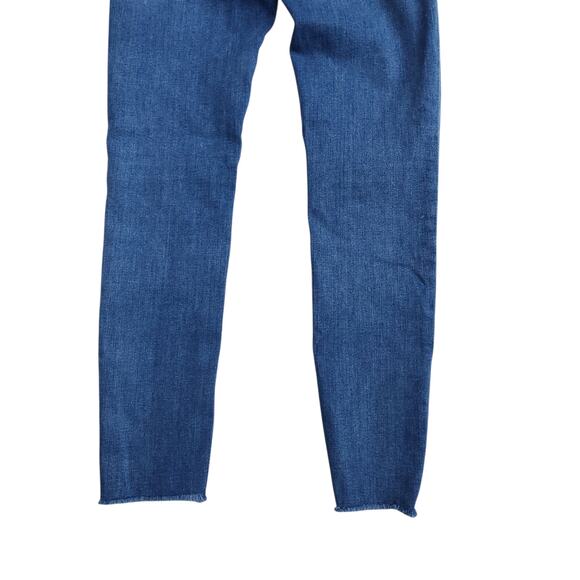 J. Crew 10" Highest-Rise Raw Hem Skinny Jean with Button Fly Size 26 - Picture 9 of 12